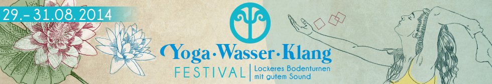 Yoga Wasser Klang Festival